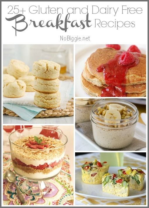 Dairy Free Brunch Recipes 25 Gluten Free and Dairy Free Breakfast Recipes