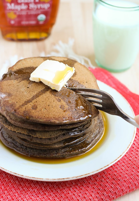 Dairy Free Buckwheat Pancakes
 Buckwheat Gingerbread Pancakes gluten free & dairy free