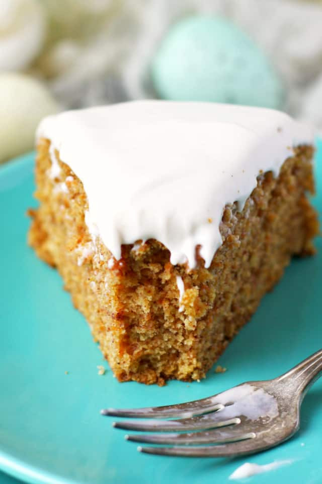 Dairy Free Carrot Cake Gluten Free Vegan Carrot Cake with Cream Cheese Frosting