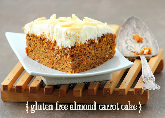 Dairy Free Carrot Cake Frosting
 Almond Carrot Cake with Lemon Cream Cheese Frosting