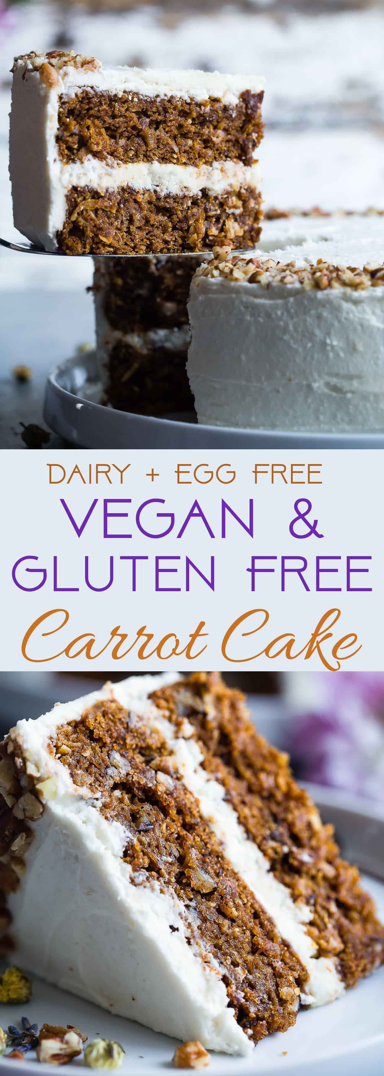 Dairy Free Carrot Cake Vegan Gluten Free Dairy Free Carrot Cake
