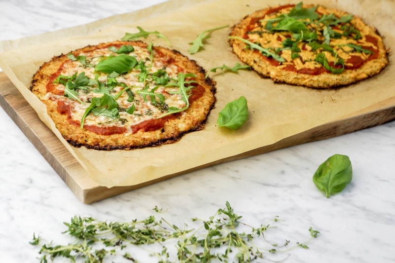 Dairy Free Cauliflower Pizza Crust
 Cauliflower Crust Pizza