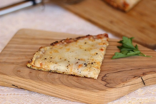 Dairy Free Cauliflower Pizza Crust
 Personal Pan Cauliflower Pizza Crust Dairy Free