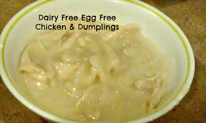 Dairy Free Chicken And Dumplings
 Dairy Free Egg Free Chicken & Dumplings