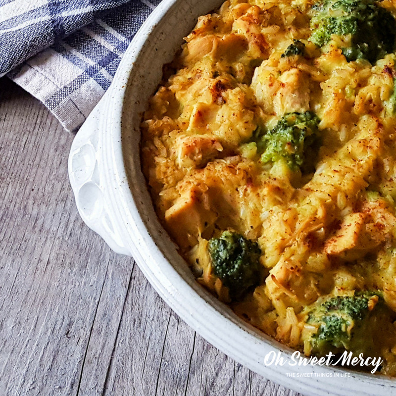 Dairy Free Chicken And Rice Casserole
 Dairy Free Cheesy Chicken Broccoli and Rice Bake