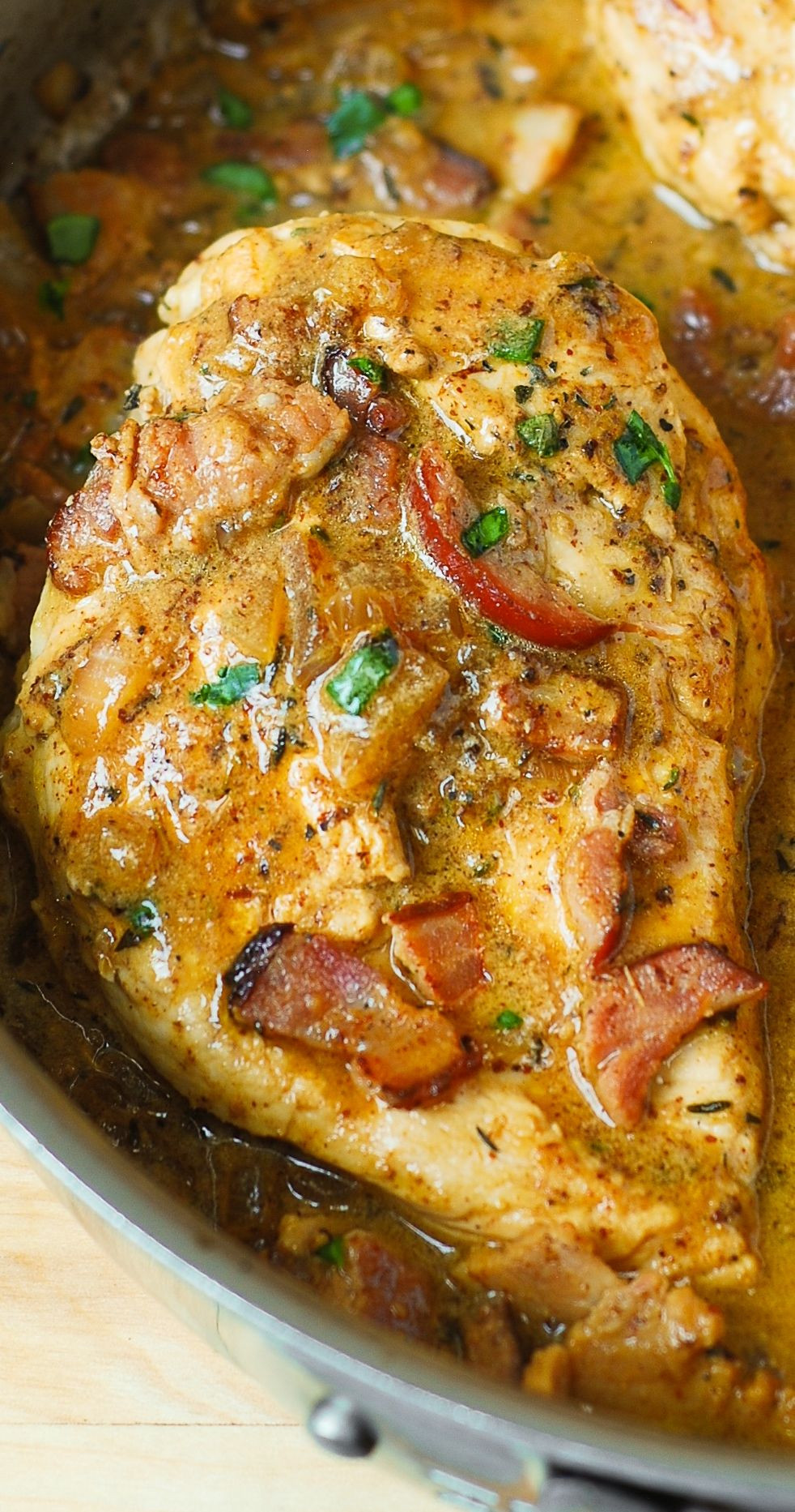 Dairy Free Chicken Breast Recipes
 Chicken Breast in a Creamy Mustard Sauce with Bacon – an