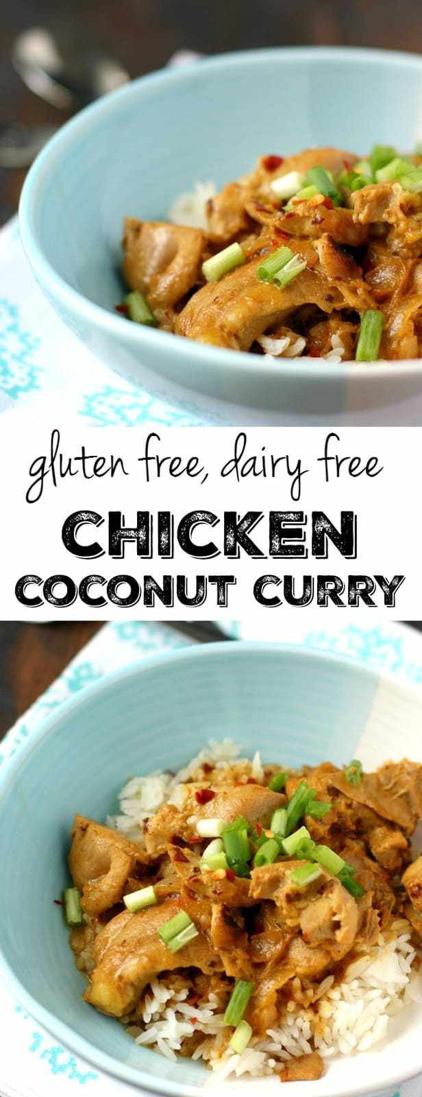 Dairy Free Chicken Recipes
 Easy Dairy Free Chicken Coconut Curry The Pretty Bee