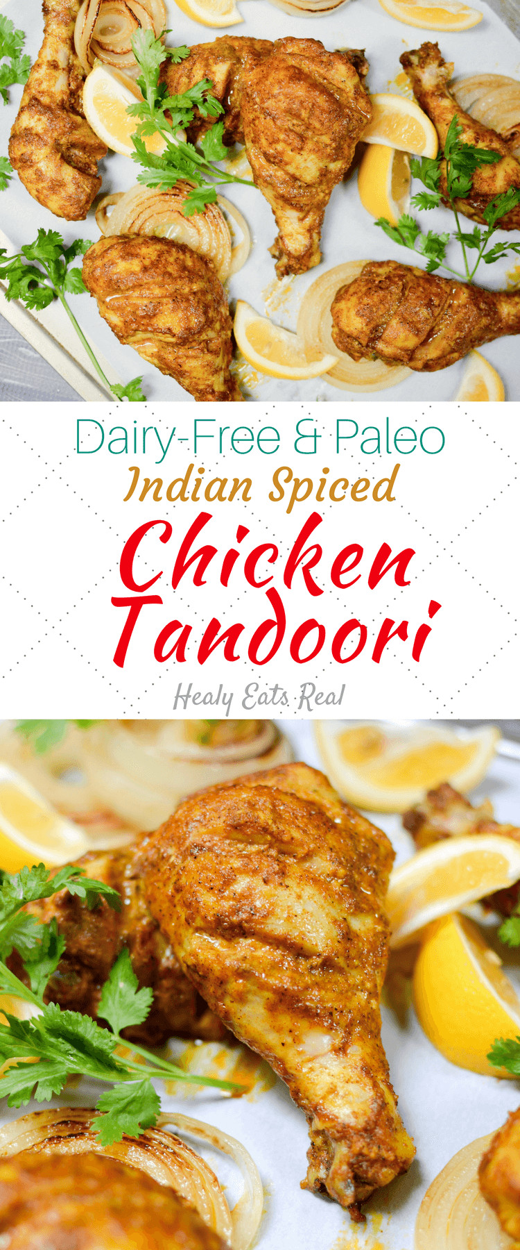 Dairy Free Chicken Recipes
 Chicken Tandoori Recipe Dairy Free & Paleo Healy Eats Real