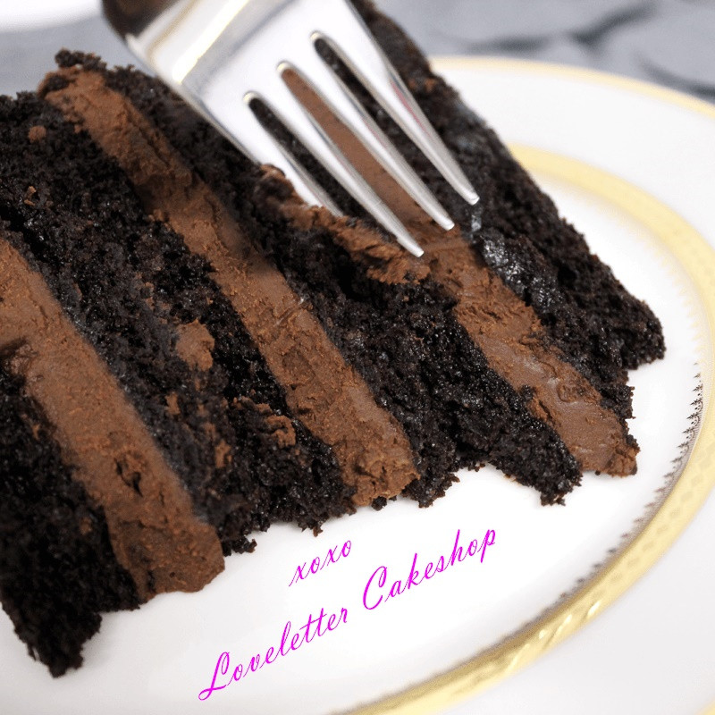 Dairy Free Chocolate Cake
 Loveletter Cakeshop s Vegan Double Chocolate Cake Recipe