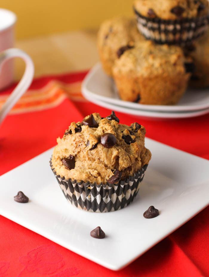 Dairy Free Chocolate Chip Muffins
 Gluten Free Chocolate Chip Muffins citronlimette