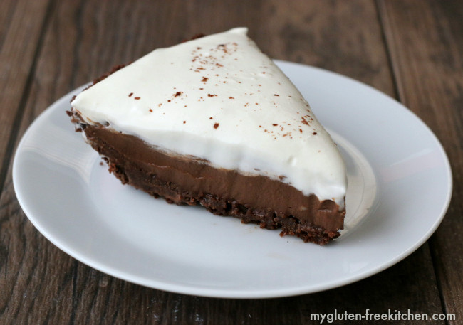 Dairy Free Chocolate Cream Pie
 Gluten free Chocolate Cream Pie