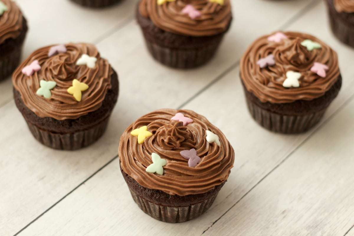 Dairy Free Chocolate Cupcakes
 Gluten Free Chocolate Cupcakes with Chocolate Buttercream