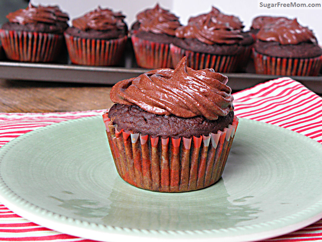 Dairy Free Chocolate Cupcakes
 Gluten Free Dairy Free Chocolate Zucchini Cupcakes