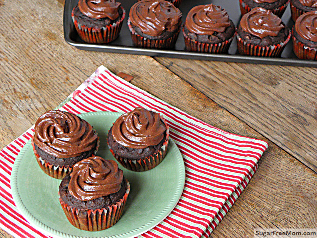 Dairy Free Chocolate Cupcakes
 Gluten Free Dairy Free Chocolate Zucchini Cupcakes