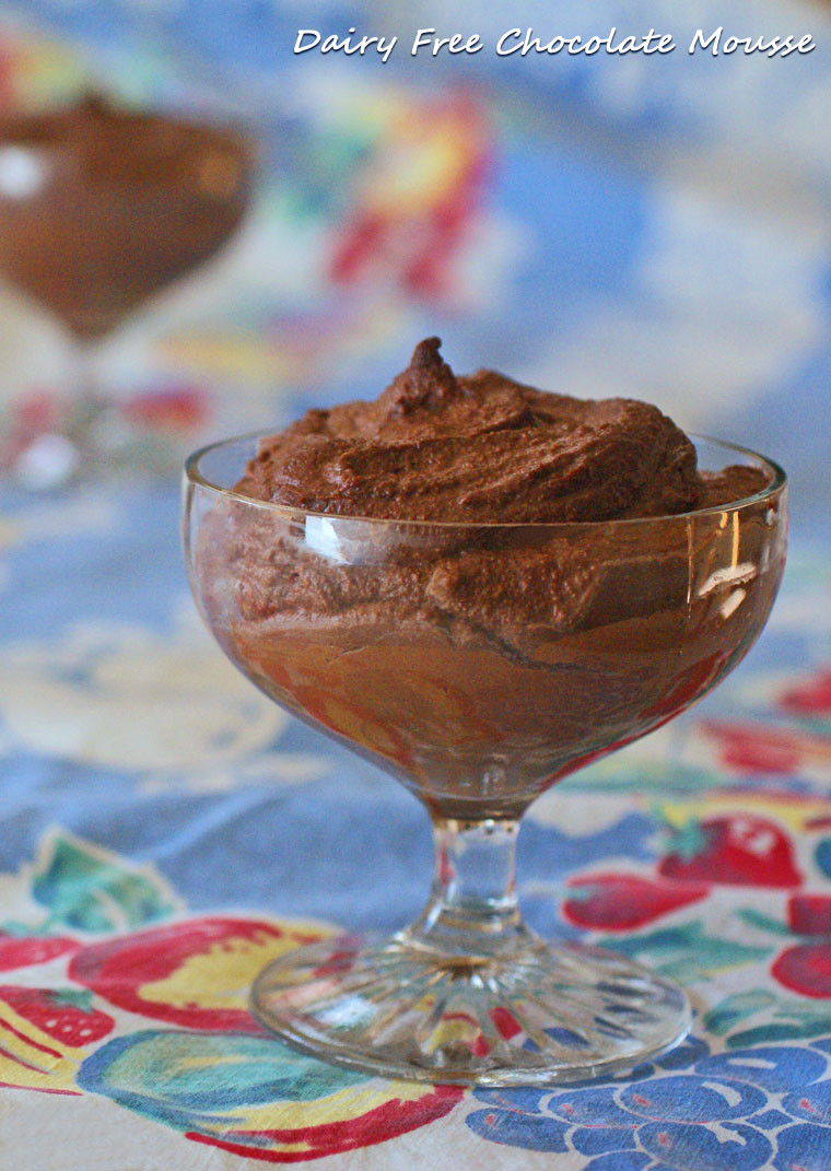 Dairy Free Chocolate Mousse
 Dairy Free Chocolate Mousse