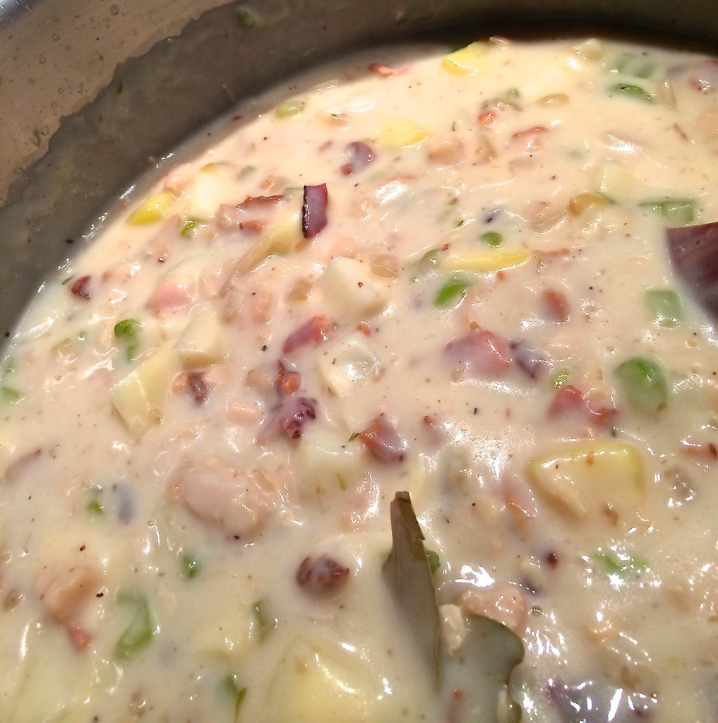 Dairy Free Chowder
 Dairy free clam chowder