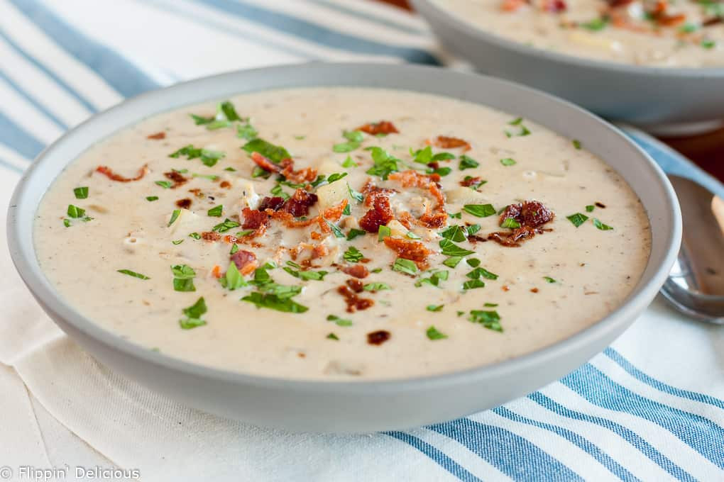 Dairy Free Clam Chowder
 Gluten Free Clam Chowder