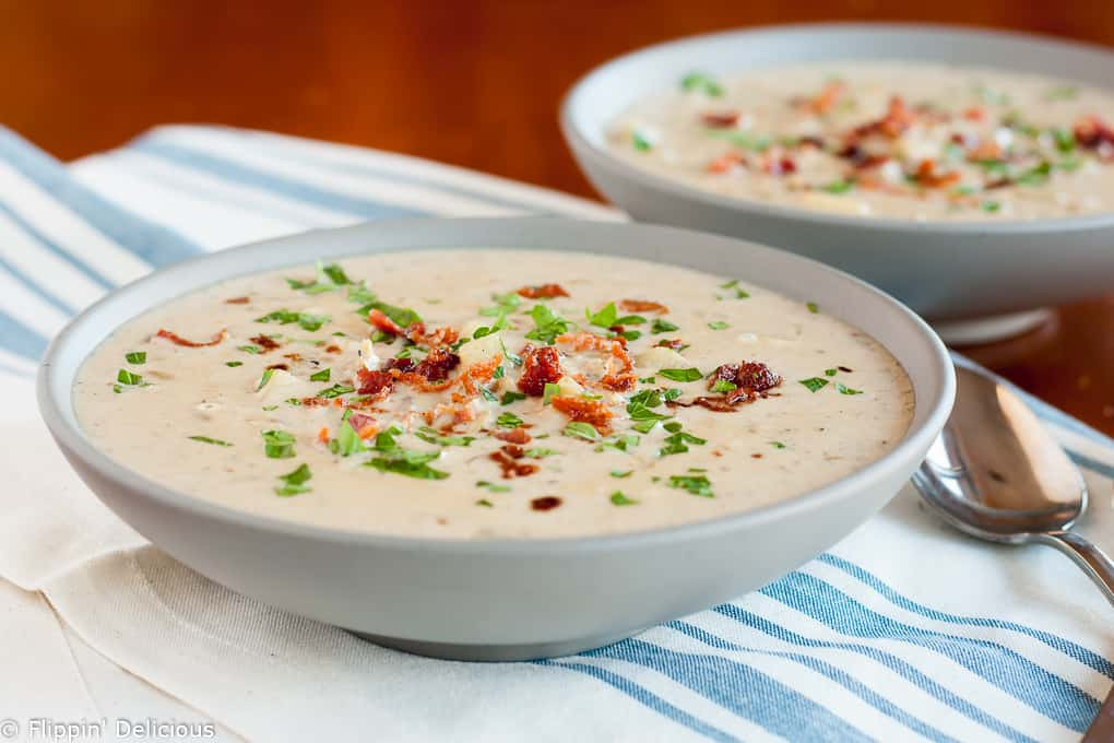 Dairy Free Clam Chowder
 Gluten Free Clam Chowder