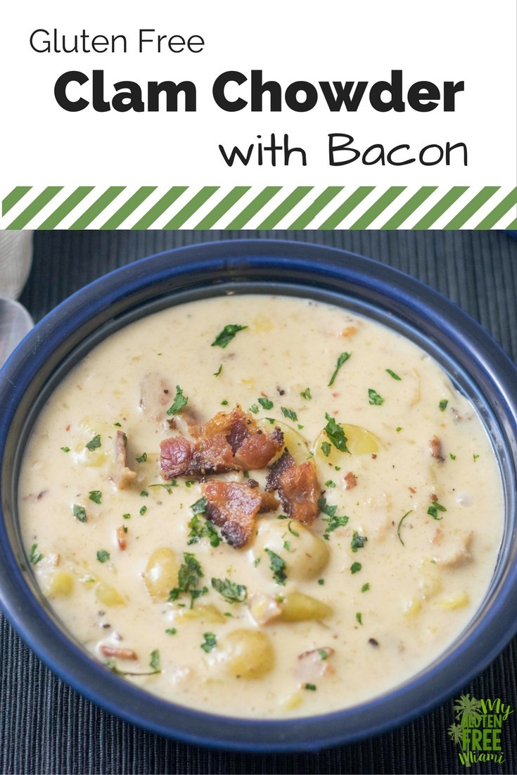 Dairy Free Clam Chowder
 Gluten Free Clam Chowder with Bacon