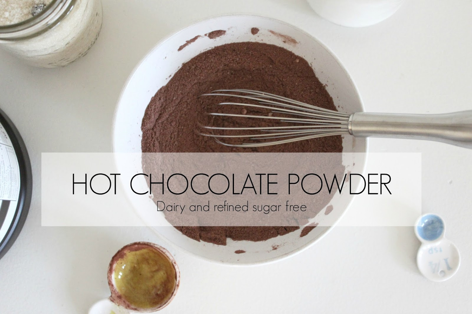 Dairy Free Cocoa Powder
 Jane Richmond Blog Hot Chocolate Powder dairy and