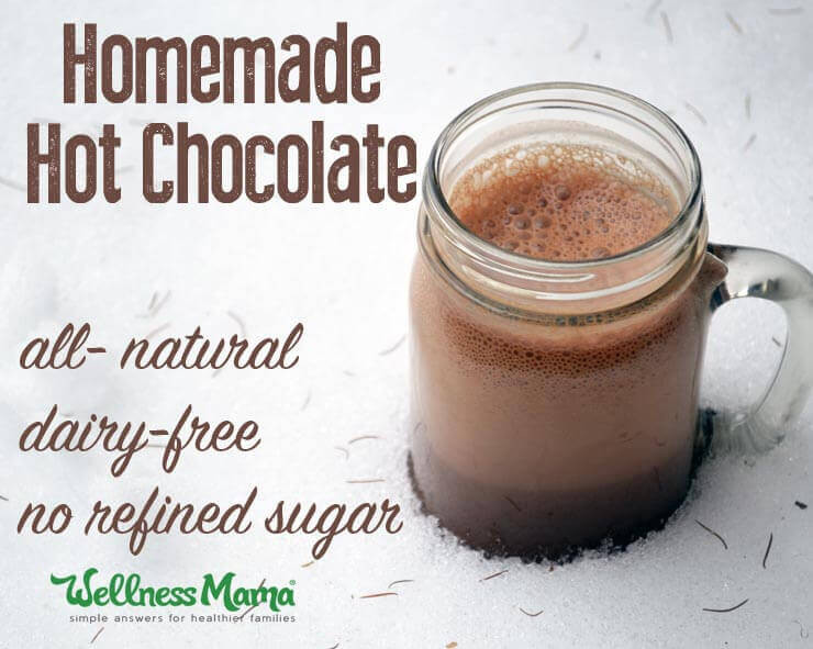 Dairy Free Cocoa Powder
 Warm milk