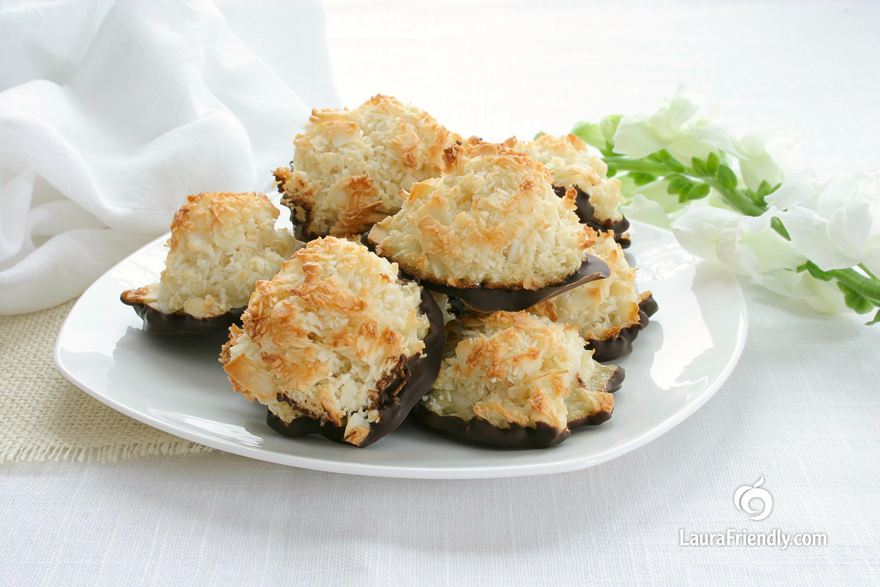 Dairy Free Coconut Macaroons
 Gluten free Dairy Free Coconut Macaroons