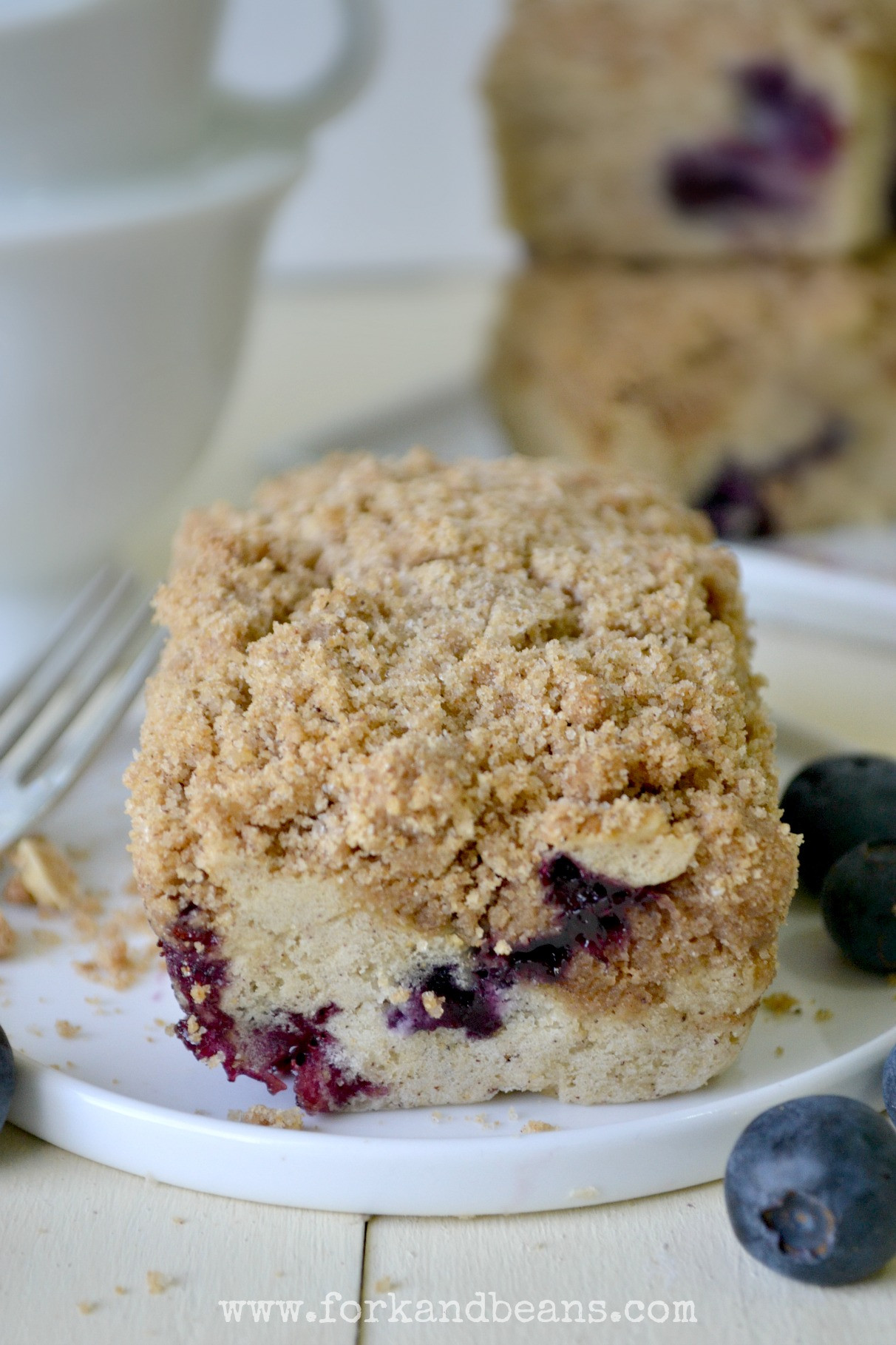 Dairy Free Coffee Cake
 Gluten Free Vegan Blueberry Coffee Cake Fork and Beans