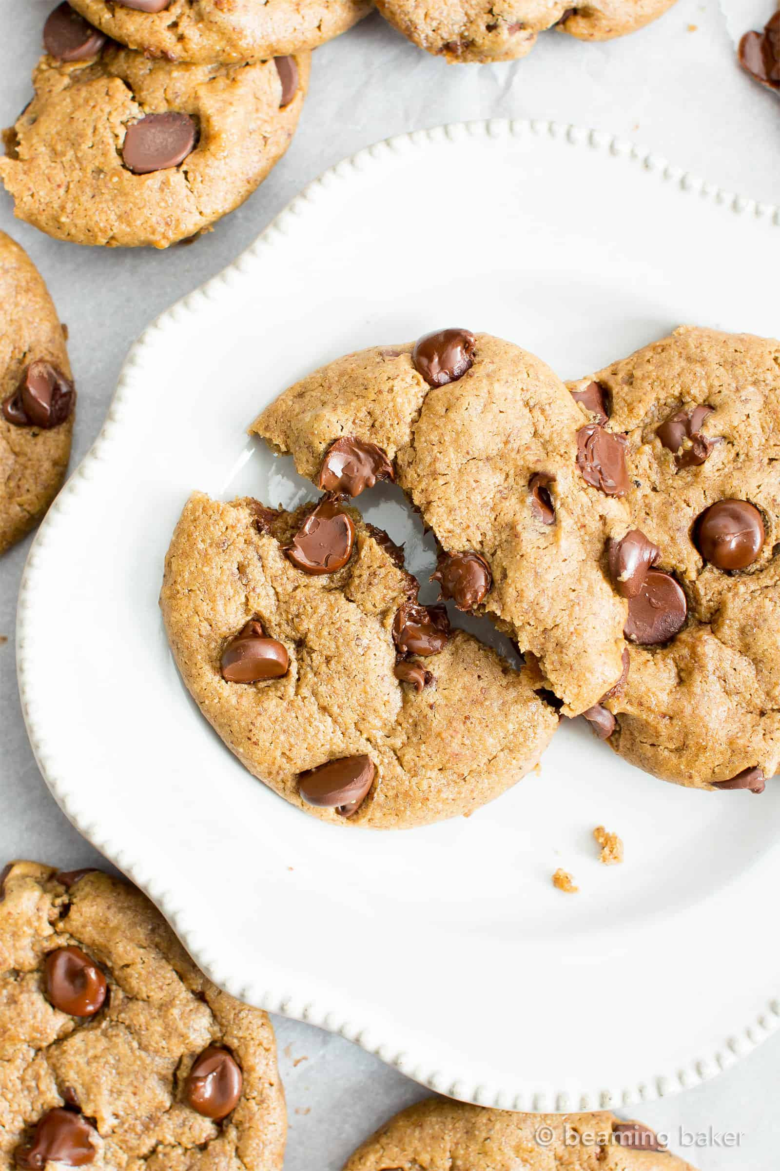 Dairy Free Cookie Recipes
 Gluten Free Almond Butter Chocolate Chip Cookies Vegan