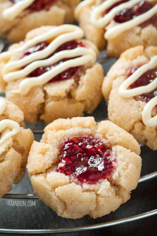 Dairy Free Cookie Recipes
 Soft and Chewy Raspberry Thumbprint Cookies gluten free