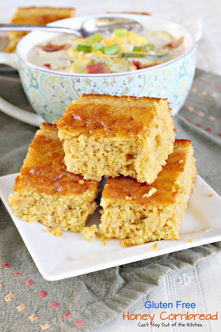Dairy Free Cornbread
 Gluten Free Honey Cornbread Can t Stay Out of the Kitchen