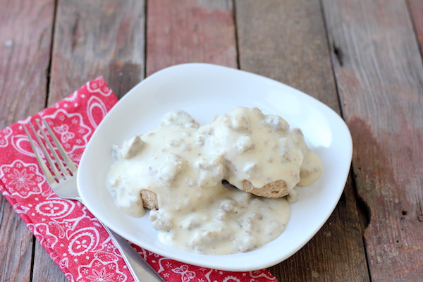 Dairy Free Country Gravy
 Gluten Free Country Gravy With or Without Sausage