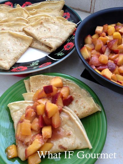 Dairy Free Crepes
 Sweet or Savory Crepes Gluten Free and Dairy Free