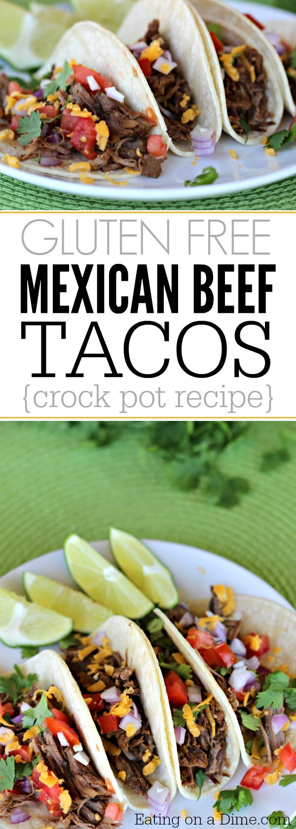 Dairy Free Crock Pot Recipes
 Gluten Free Crock pot Mexican Shredded Beef Taco Recipe