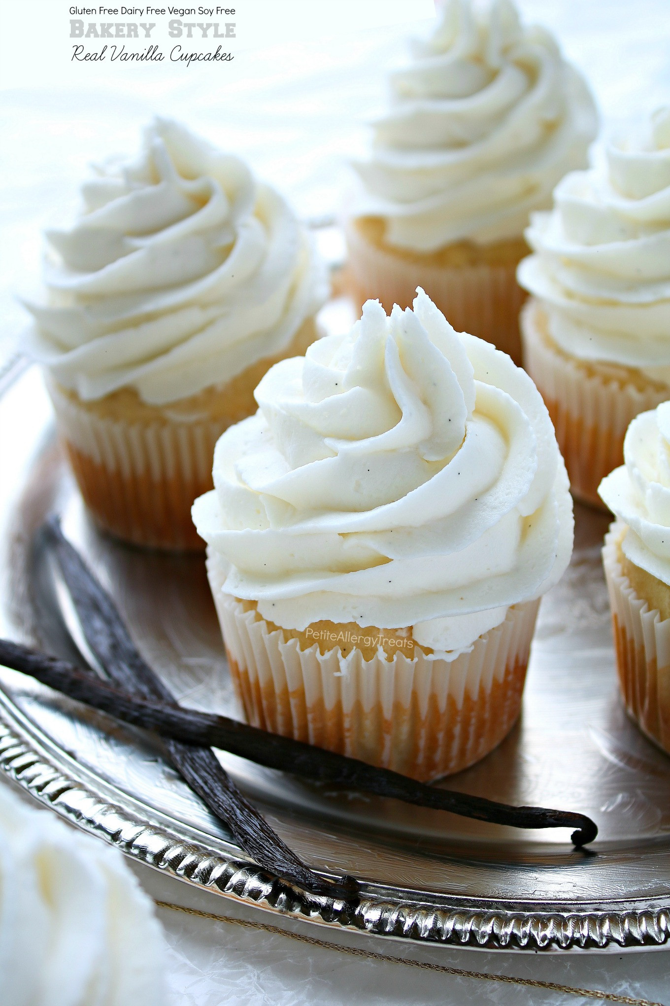 Dairy Free Cupcake Recipes
 Bakery Style Gluten Free Vanilla Cupcakes & Allergy Amulet