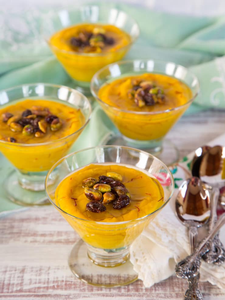 Dairy Free Dessert Recipes Persian Saffron Pudding Vegan Gluten Free Dessert Recipe