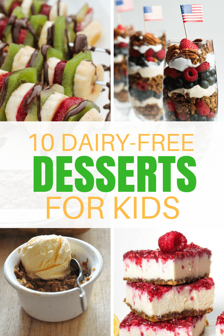 Dairy Free Desserts For Kids
 10 Dairy Free Desserts for Kids