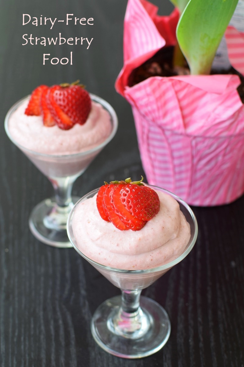 Dairy Free Desserts Recipes
 Vegan Strawberry Fool Dessert Recipe Go Dairy Free