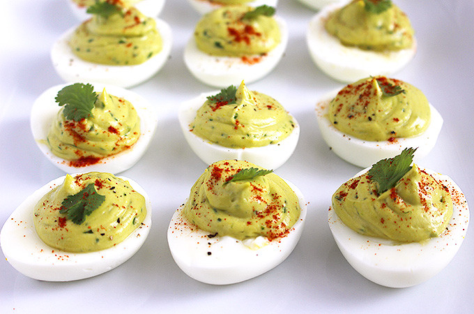 Dairy Free Deviled Eggs
 Dairy Free Avocado Deviled Eggs FitLiving Eats