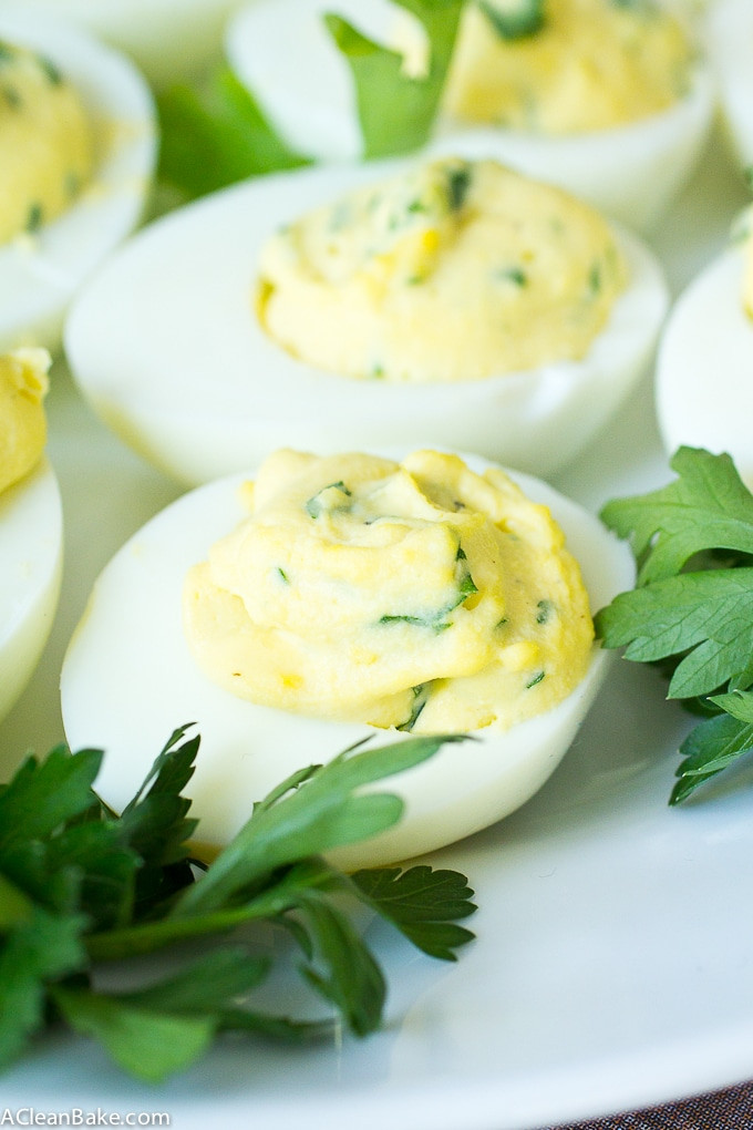 Dairy Free Deviled Eggs
 Paleo Herbed Deviled Eggs dairy free low carb