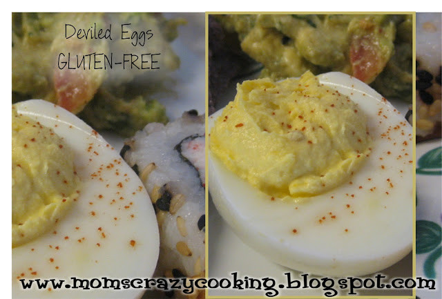 Dairy Free Deviled Eggs
 MOMS CRAZY COOKING Deviled Eggs GLUTEN FREE