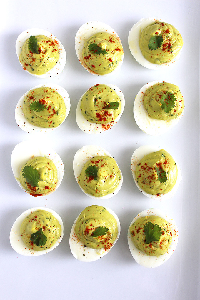 Dairy Free Deviled Eggs
 Dairy Free Avocado Deviled Eggs FitLiving Eats by Carly