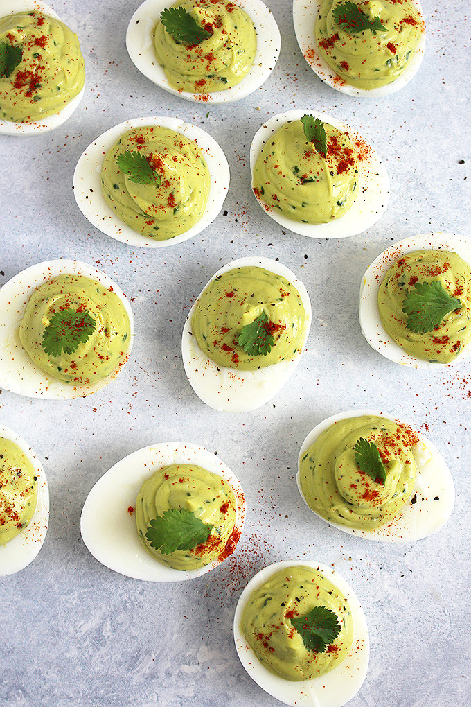 Dairy Free Deviled Eggs
 Dairy Free Avocado Deviled Eggs FitLiving Eats by Carly