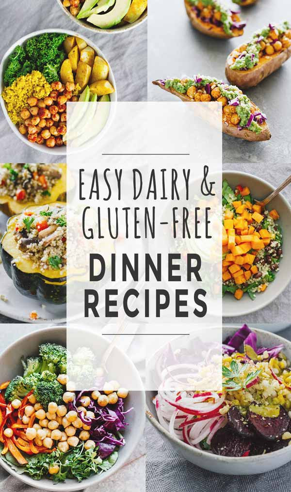 Dairy Free Dinner Ideas
 Easy Dairy & Gluten Free Dinner Recipes Jar Lemons