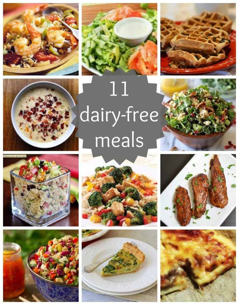 Dairy Free Dinner Recipes
 11 Dairy Free Meals