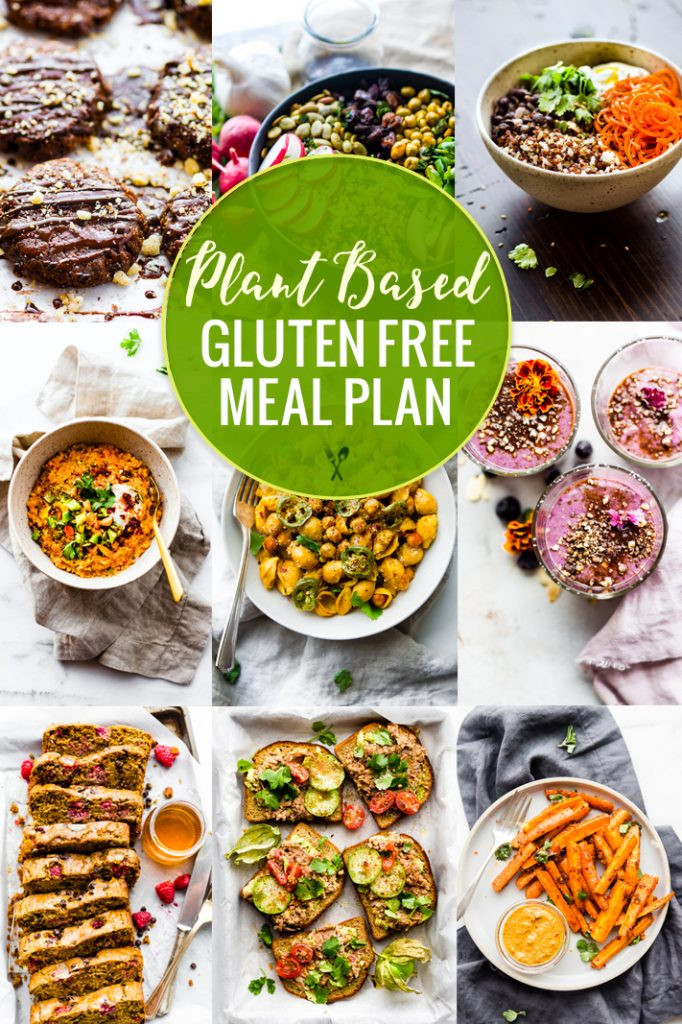 Dairy Free Dinners
 Plant Based Gluten Free Meal Plan
