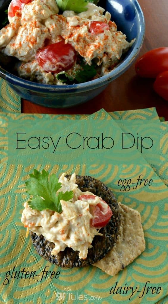 Dairy Free Dip Recipes
 Easy Gluten Free Crab Dip Gluten free recipes gfJules