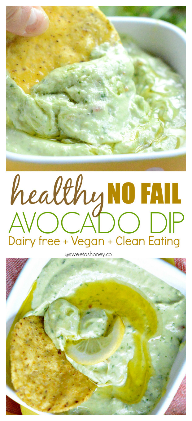 Dairy Free Dip Recipes
 Simple Avocado Dip for Chips Healthy Dairy Free