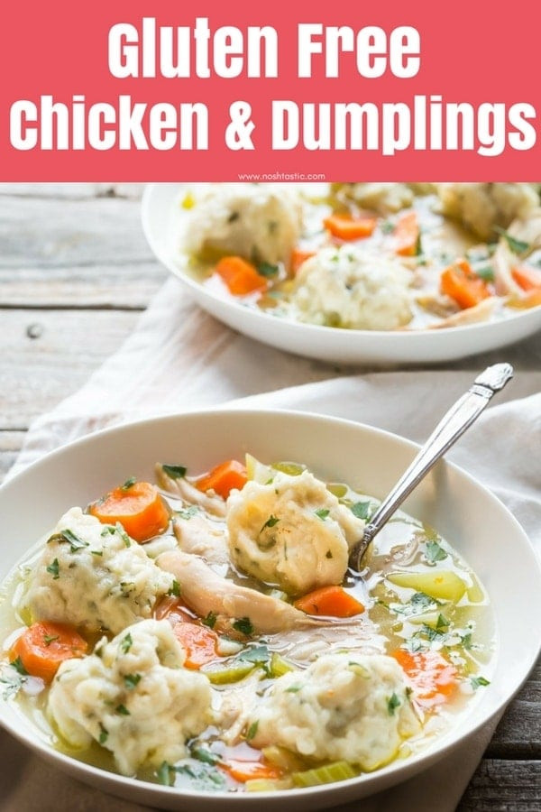 Dairy Free Dumplings Best Ever Gluten Free Chicken and Dumplings