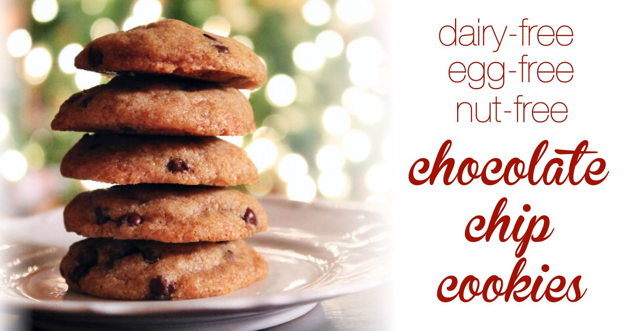 Dairy Free Egg Free Chocolate Chip Cookies
 Best Dairy Egg and Nut Free Chocolate Chip Cookies It