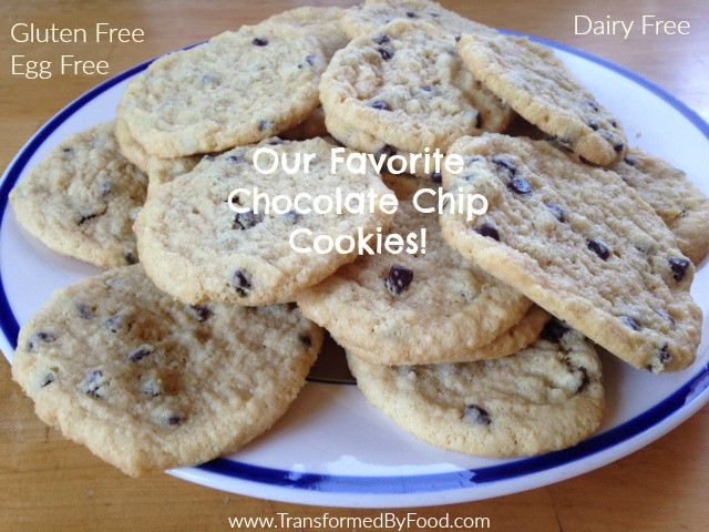 Dairy Free Egg Free Chocolate Chip Cookies
 Gluten Free Dairy Free Chocolate Chip Cookies
